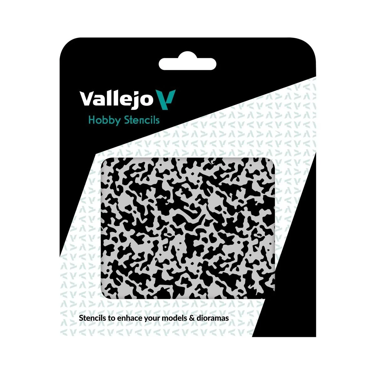 Vallejo Stencils: Weathered Paint 1/48 125 x 125 mm - Vallejo ST-AI...