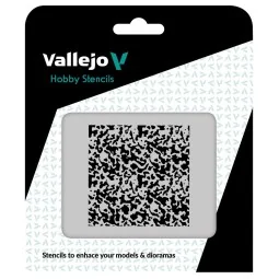 Vallejo Stencils: Weathered Paint 1/72 125 x 125 mm - Vallejo ST-AI...