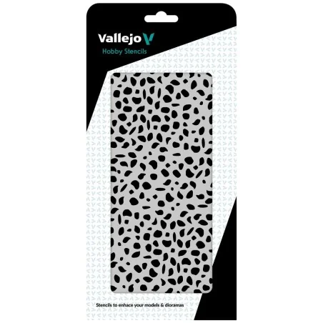 Vallejo Stencils: Luftwaffe WWII Spots Camo 125 x 250 mm - Vallejo ...