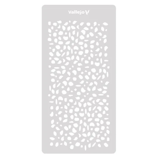 Vallejo Stencils: Luftwaffe WWII Spots Camo 125 x 250 mm - Vallejo ... Vallejo Stencils: Luftwaffe WWII Spots Camo 125 x 250 mm - Vallejo ...