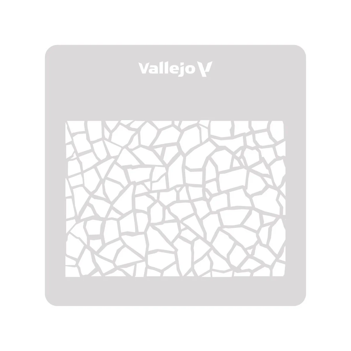 Vallejo Stencils: Giraffe Camo WWII 125 x 125 mm - Vallejo ST-CAM003 Vallejo Stencils: Giraffe Camo WWII 125 x 125 mm - Vallejo ST-CAM003