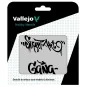 Vallejo Stencils: Street Art nº 2 125 x 125 mm - Vallejo ST-LET004 Vallejo Stencils: Street Art nº 2 125 x 125 mm - Vallejo ST-LET004