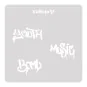 Vallejo Stencils: Street Art nº 1 125 x 125 mm - Vallejo ST-LET003 Vallejo Stencils: Street Art nº 1 125 x 125 mm - Vallejo ST-LET003