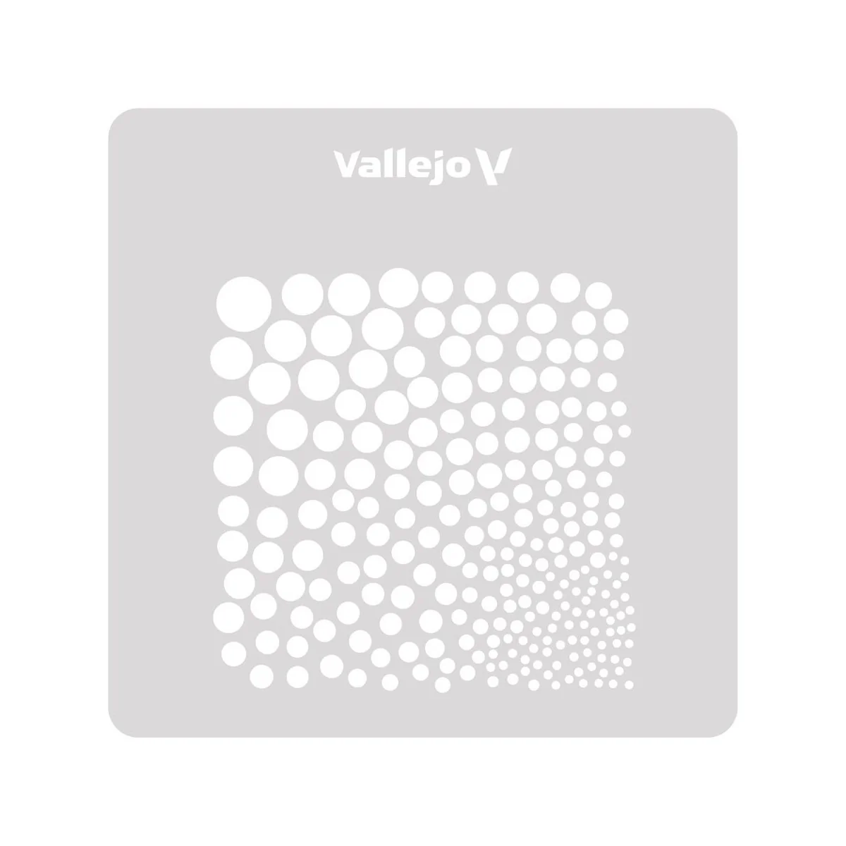 Vallejo Stencils: Circle Textures 125 x 125 mm - Vallejo ST-SF002 Vallejo Stencils: Circle Textures 125 x 125 mm - Vallejo ST-SF002