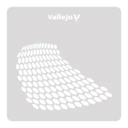 Vallejo Stencils: Distorted Honeycomb 125 x 125 mm - Vallejo ST-SF003 2