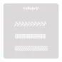 Vallejo Stencils: Tyre Marks 125 x 125 mm - Vallejo ST-TX002 Vallejo Stencils: Tyre Marks 125 x 125 mm - Vallejo ST-TX002