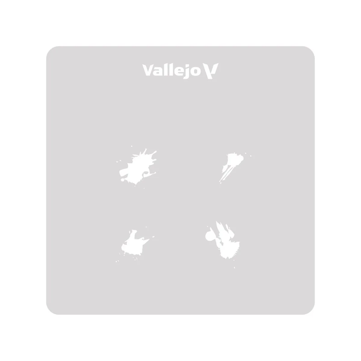 Vallejo Stencils: Petrol Spills 125 x 125 mm - Vallejo ST-TX004 Vallejo Stencils: Petrol Spills 125 x 125 mm - Vallejo ST-TX004