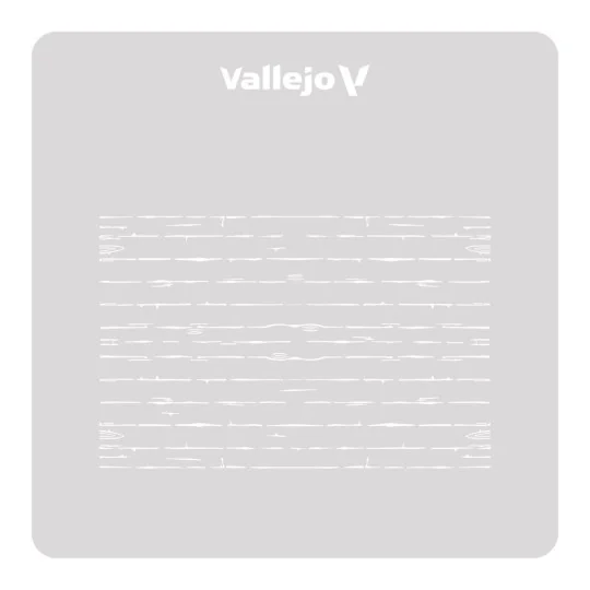 Vallejo Stencils: Wood Texture nº 1 125 x 125 mm - Vallejo ST-TX006 Vallejo Stencils: Wood Texture nº 1 125 x 125 mm - Vallejo ST-TX006
