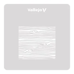 Vallejo Stencils: Wood Texture nº 2 125 x 125 mm - Vallejo ST-TX007 2