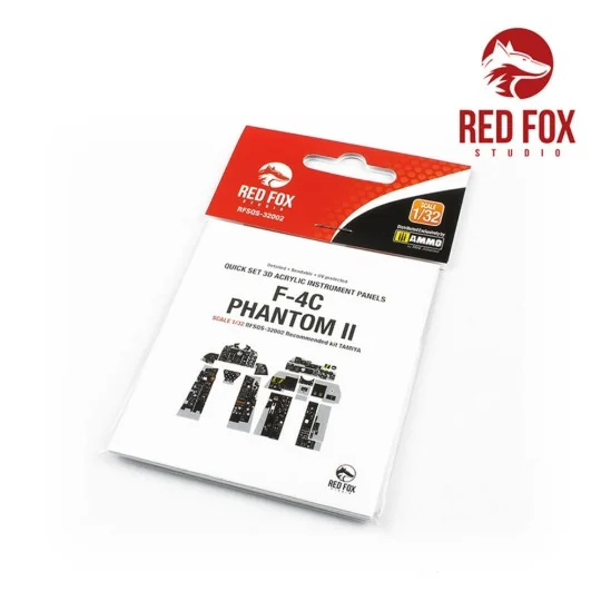 1/32 F-4C Phantom II (for Tamiya kit), 1/32 - Red Fox Studio RFSQS-...