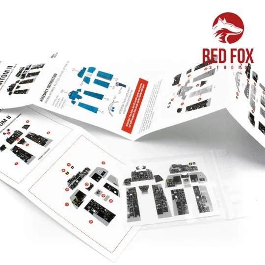 1/32 F-4C Phantom II (for Tamiya kit), 1/32 - Red Fox Studio RFSQS-...
