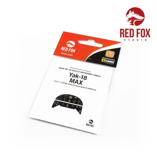 1/32 Yakovlev Yak-18 Max (for Trumpeter kit), 1/32 - Red Fox Studio...