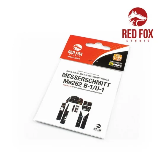 1/32 Messerschmitt Me262 B-1/U-1 (for Revell kit), 1/32 - Red Fox S...