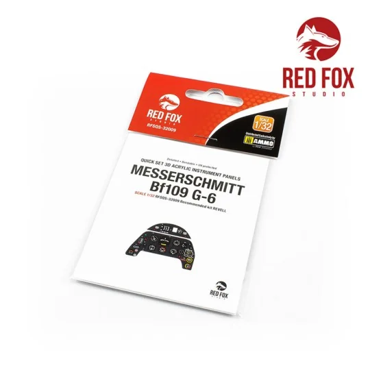 1/32 Messerschmitt Bf 109G-6 (for Revell kit), 1/32 - Red Fox Studi...