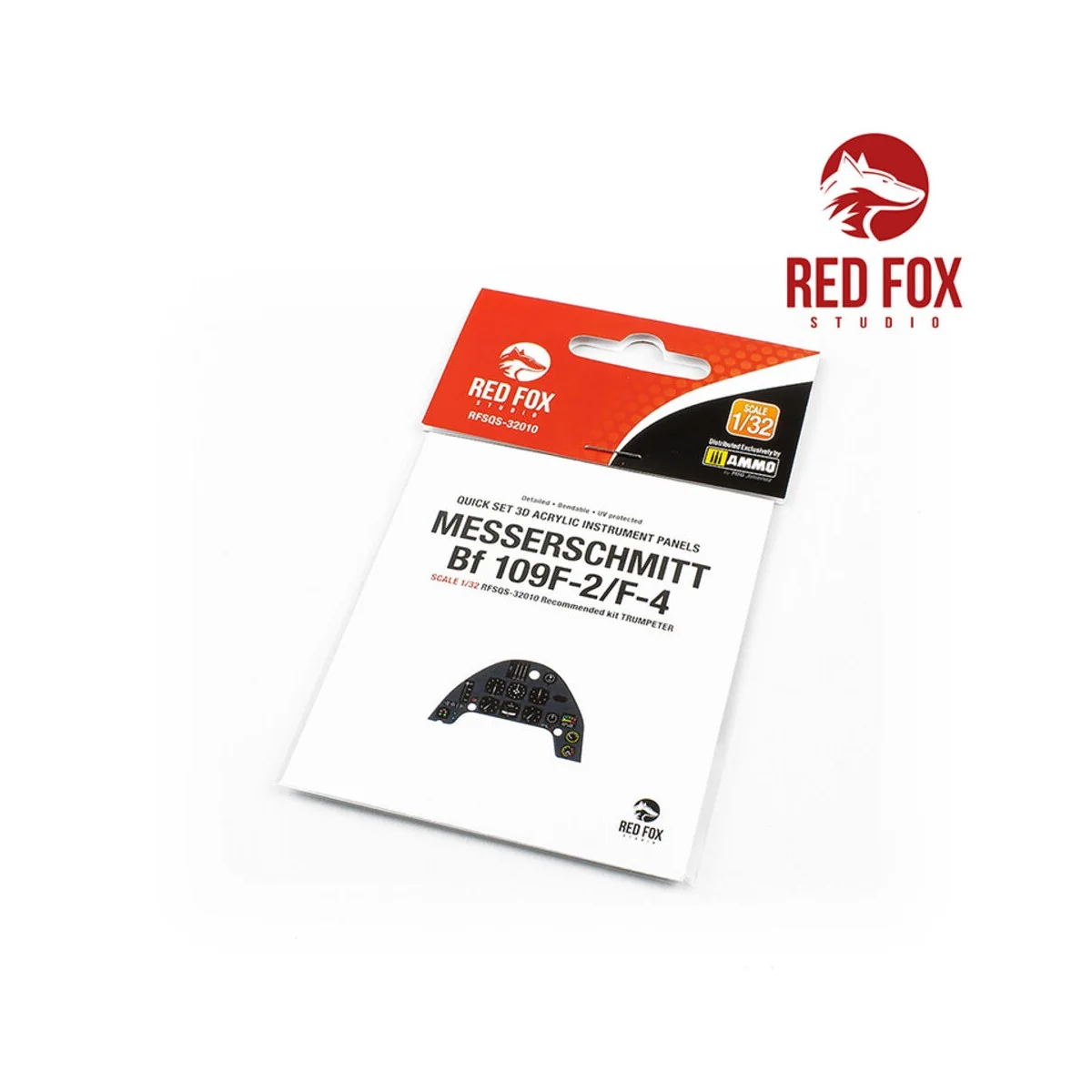 1/32 Messerschmitt Bf 109F-4 (for Trumpeter kit), 1/32 - Red Fox St...