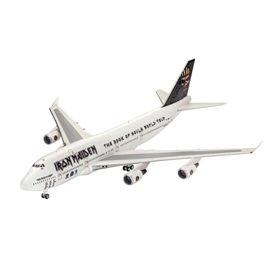 IRON MAIDEN Ed Force One - Boeing 747-400 - Revell 03780