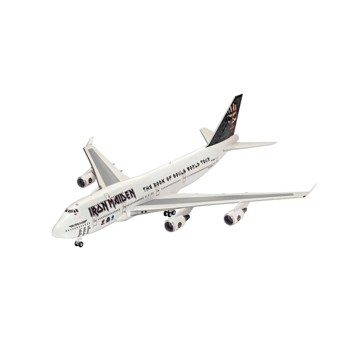 IRON MAIDEN Ed Force One - Boeing 747-400 - Revell 03780