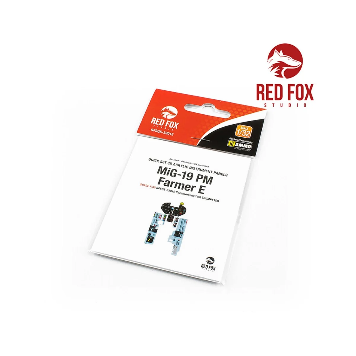 1/32 MiG-19 PM Farmer E (for Trumpeter kit), 1/32 - Red Fox Studio ...