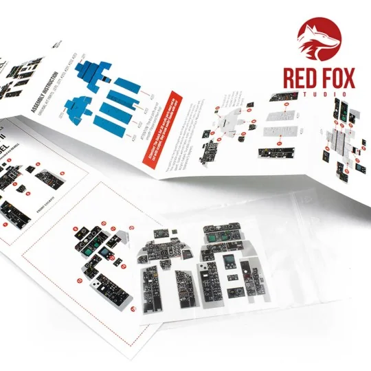 1/32 F-4G Phantom II Wild Weasel (for Revell kit), 1/32 - Red Fox S...