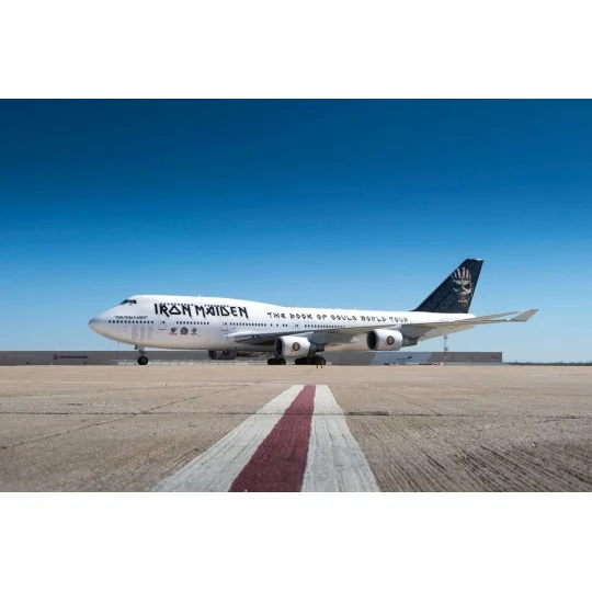 IRON MAIDEN Ed Force One - Boeing 747-400 - Revell 03780