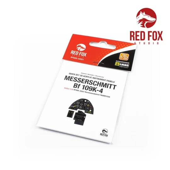 1/32 Messerschmitt Bf 109K-4 (for Trumpeter kit), 1/32 - Red Fox St...