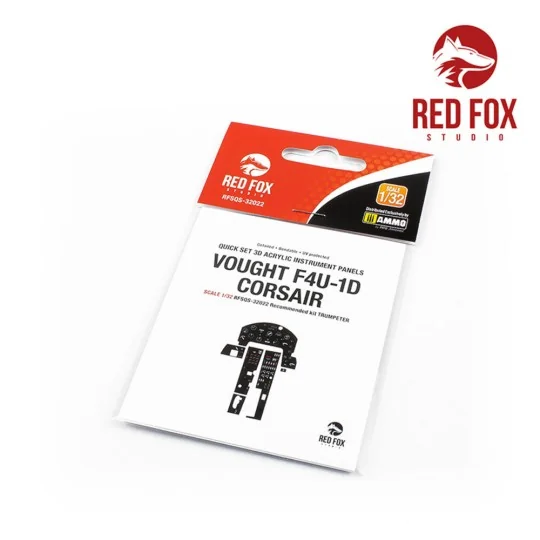 1/32 Vought F4U-1D Corsair (for Trumpeter kit), 1/32 - Red Fox Stud...