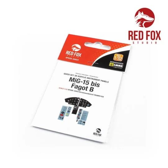 1/32 MiG-15 bis Fagot B (for Trumpeter kit), 1/32 - Red Fox Studio ...