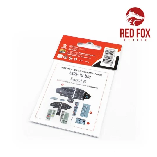 1/32 MiG-15 bis Fagot B (for Trumpeter kit), 1/32 - Red Fox Studio ...