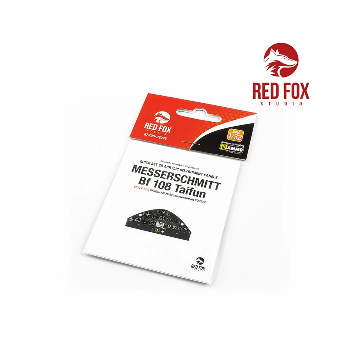 1/32 Messerschmitt Bf 108 Taifun (for Eduard kit), 1/32 - Red Fox S...