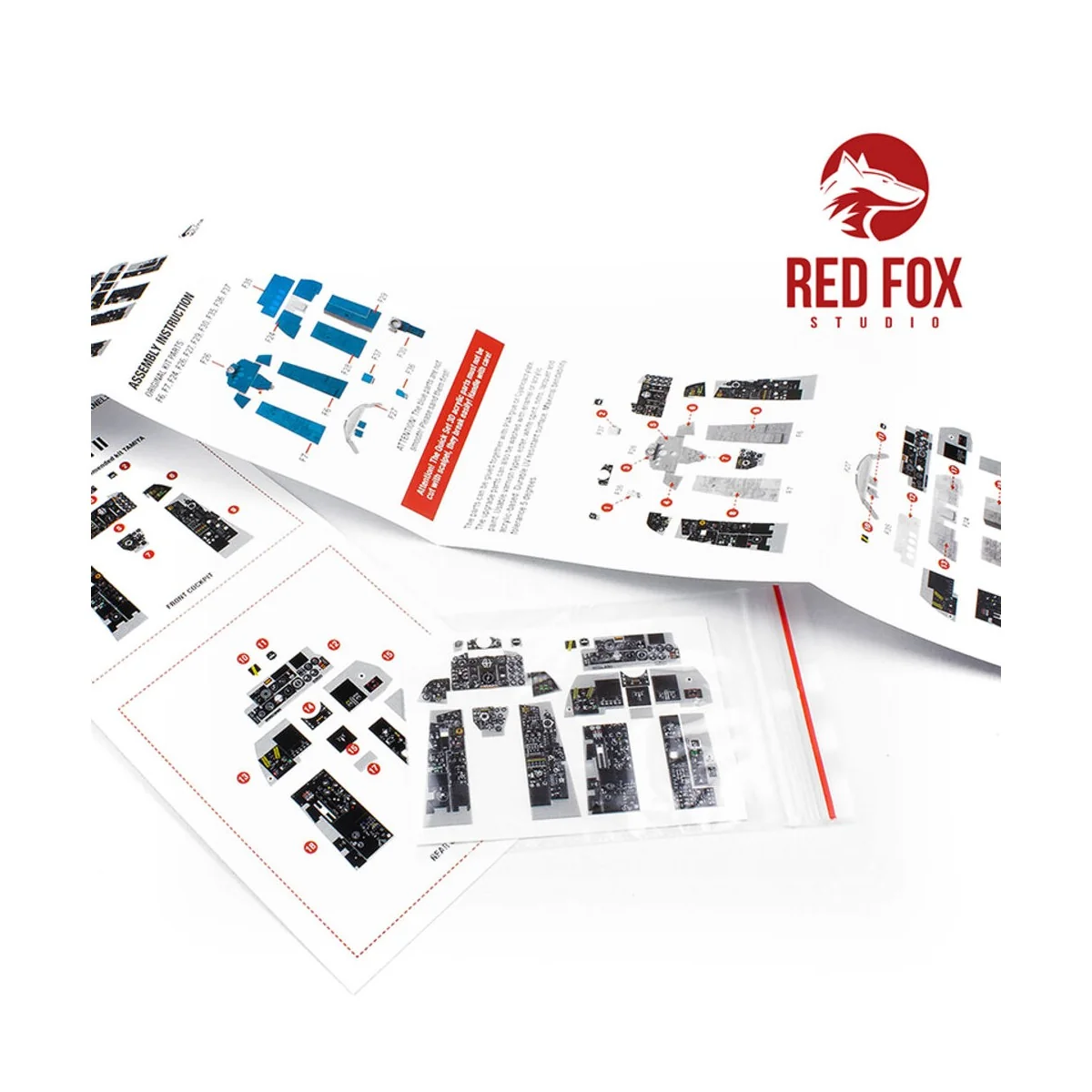 1/32 F-4D Phantom II (for Tamiya kit), 1/32 - Red Fox Studio RFSQS-...