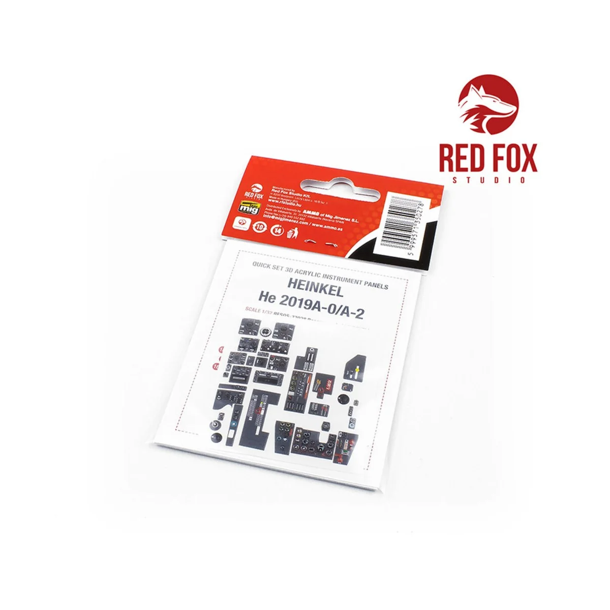1/32 Heinkel He 219A-0/A2 (for Revell kit), 1/32 - Red Fox Studio R...