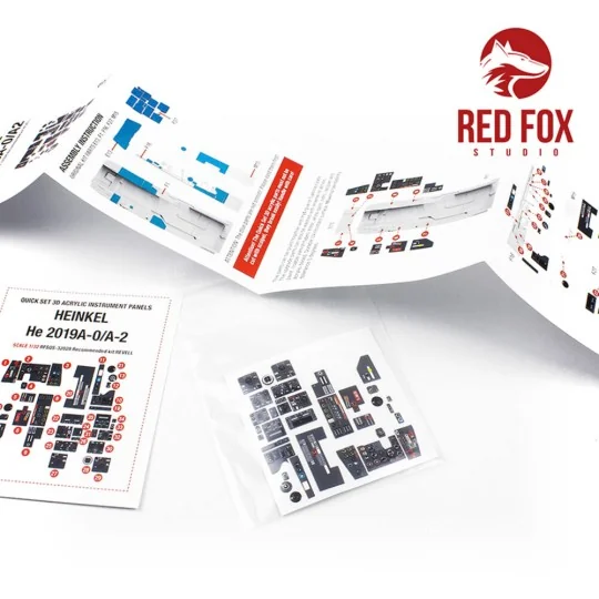1/32 Heinkel He 219A-0/A2 (for Revell kit), 1/32 - Red Fox Studio R...