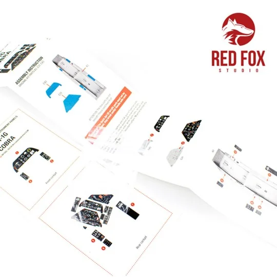 1/32 AH-1G Cobra (Early) (for ICM Kit), 1/32 - Red Fox Studio RFSQS...