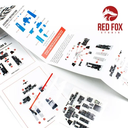 1/32 McDonnell DOUGLAS F-4J Phantom II (for Tamiya kit), 1/32 - Red...