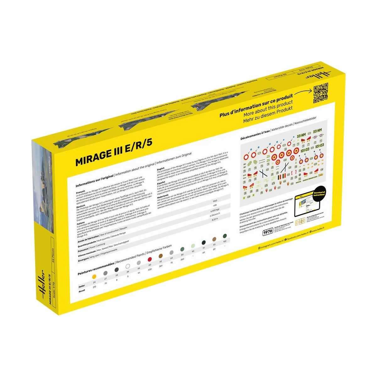 Mirage III E - Heller 80323