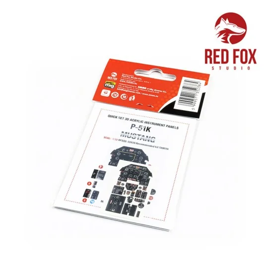 1/32 P-51K Mustang (for Tamiya kit), 1/32 - Red Fox Studio RFSQS-32039