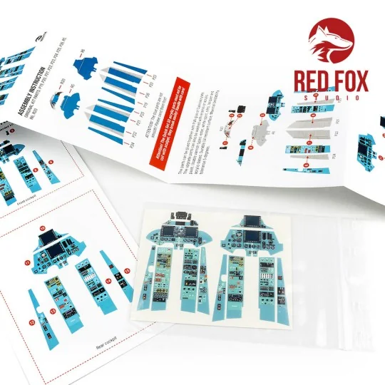 1/32 Sukhoi Su-30 MKK Flanker G (for Trumpeter kit), 1/32 - Red Fox...