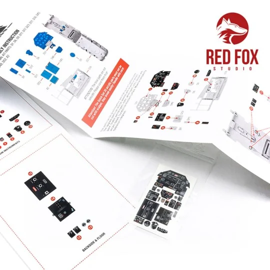 1/32 P-51D Mustang (for Tamiya kit), 1/32 - Red Fox Studio RFSQS-32044