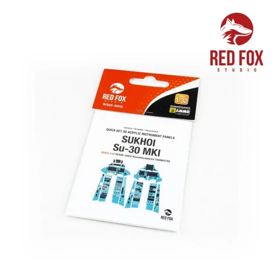 1/32 Su-30 MKI Flanker G (for Trumpeter kit), 1/32 - Red Fox Studio...
