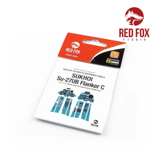 1/32 Sukhoi Su-27 Flanker C (UB) (for Trumpeter kit), 1/32 - Red Fo...