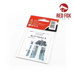 1/32 Sukhoi Su-27 Flanker B (for Trumpeter kit), 1/32 - Red Fox Stu... 2