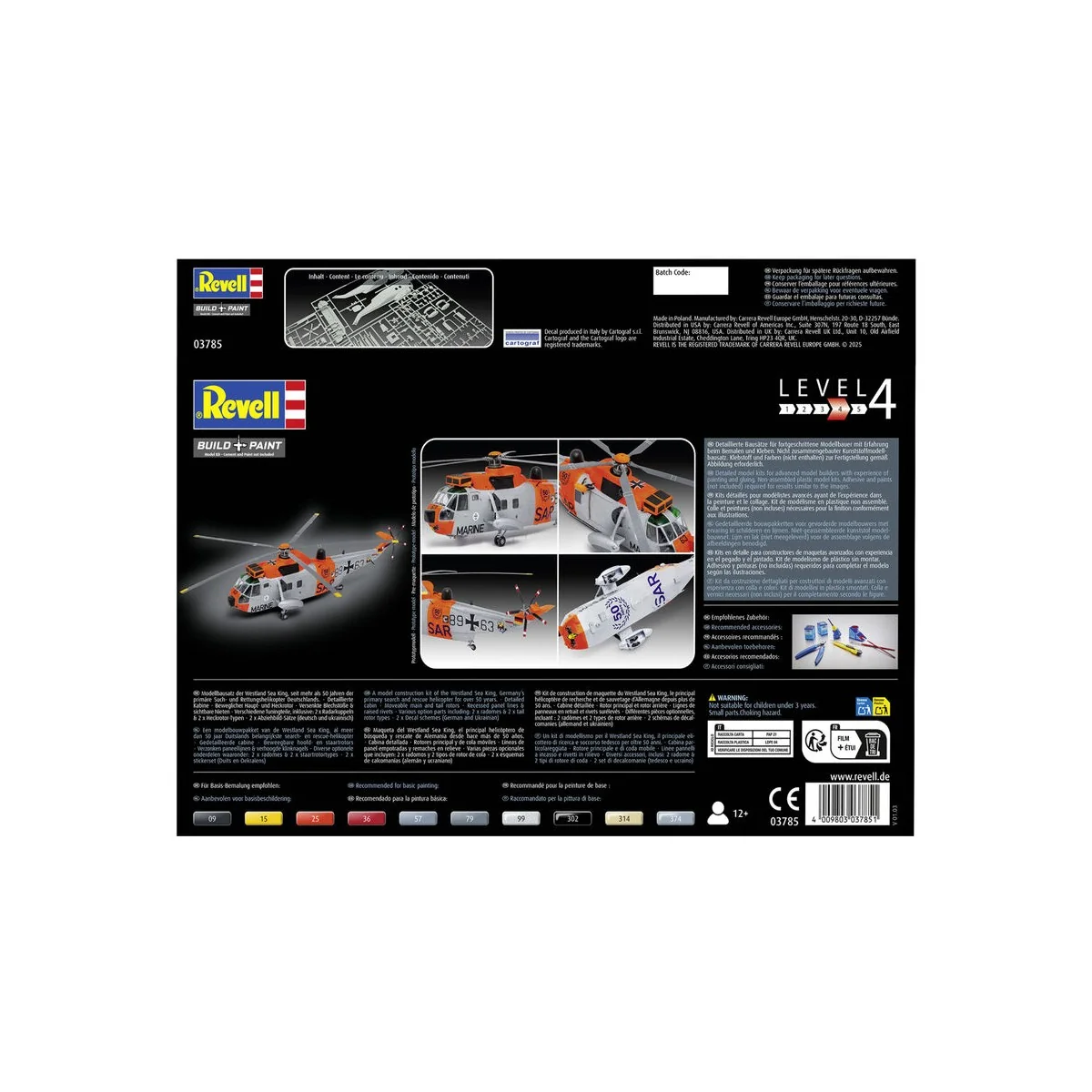 Westland Sea King Mk. 41, 1/72 - Revell 03785