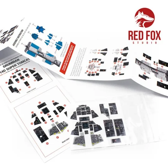 1/32 F-14D Super Tomcat (for Trumpeter kit), 1/32 - Red Fox Studio ...