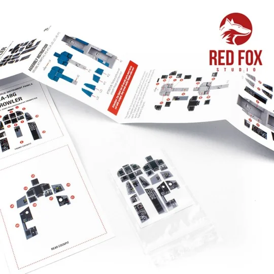 1/32 EA-18G Growler (for Trumpeter kit), 1/32 - Red Fox Studio RFSQ...
