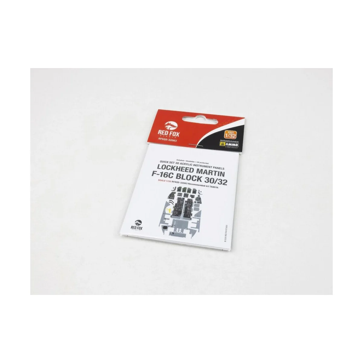 F-16C Block 30/32 for Tamiya, 1/32 - Red Fox Studio RFSQS-32063