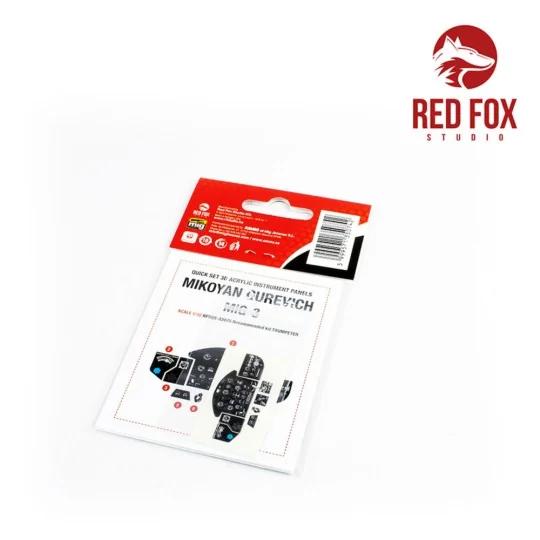 1/32 Mikoyan Gurevich MiG-3 (for Treumpeter Kit), 1/32 - Red Fox St...