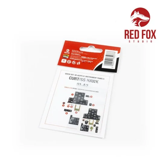 1/32 Curtis Hawk 81-A2 (for GWH kit), 1/32 - Red Fox Studio RFSQS-3...