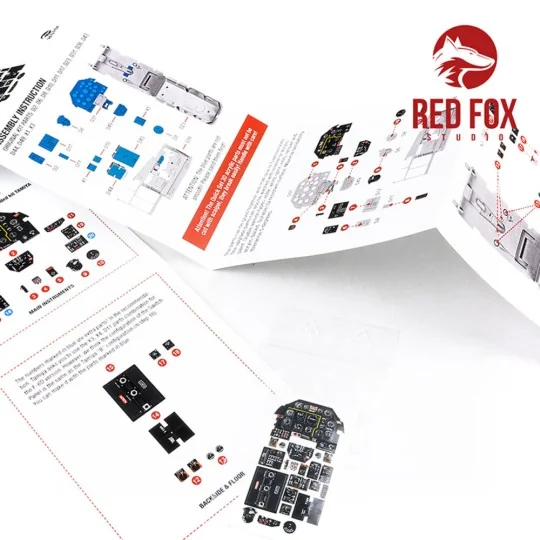 1/32 F-6D Mustang (for Tamiya kit), 1/32 - Red Fox Studio RFSQS-32080