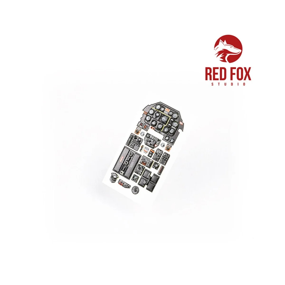 1/32 F-6D Mustang (for Tamiya kit), 1/32 - Red Fox Studio RFSQS-32080
