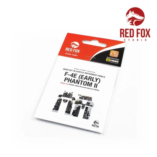 1/32 F-4E (Early) Phantom II (for Tamiya kit), 1/32 - Red Fox Studi...